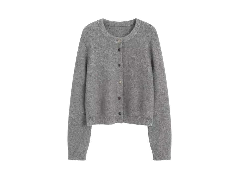 Knit cardigan — apparel category
